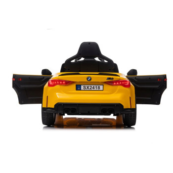 Auto Na Akumulator Bmw M4 Zółte