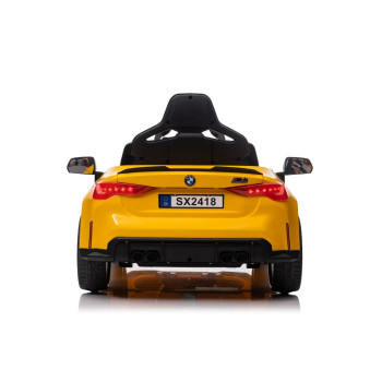 Auto Na Akumulator Bmw M4 Zółte