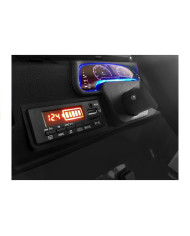 Auto na Akumulator Jeep HP012 Dla Dzieci Światła LED MP3 Czarne