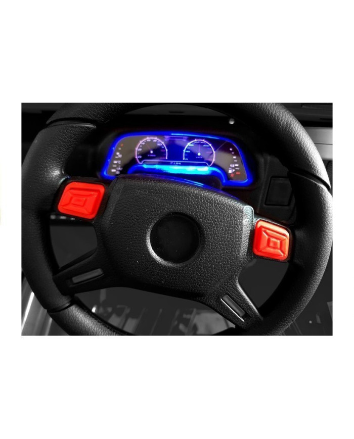 Auto na Akumulator Jeep HP012 Dla Dzieci Światła LED MP3 Czarne