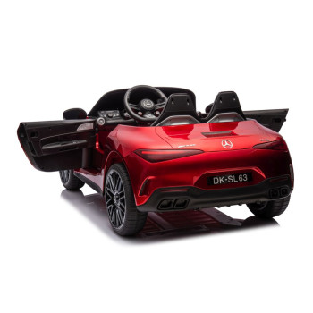 Auto Na Akumulator Mercedes AMG SL63 Czerwony Lakierowany