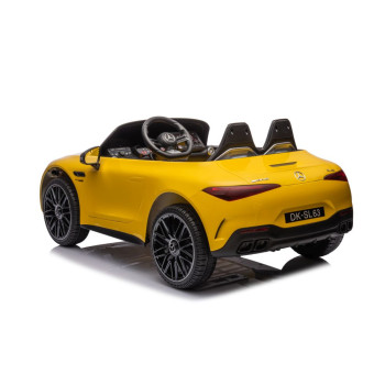 Auto Na Akumulator Mercedes AMG SL63 Żółty Lakierowany