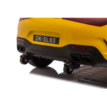 Auto Na Akumulator Mercedes AMG SL63 Żółty Lakierowany