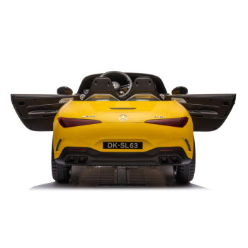 Auto Na Akumulator Mercedes AMG SL63 Żółty Lakierowany