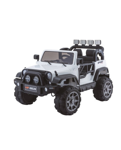 Auto na Akumulator Jeep HP012 Dla Dzieci Światła LED MP3 Białe