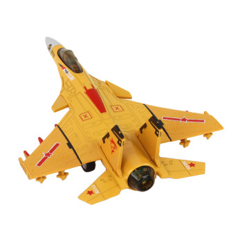 Model Samolotu Z Napędem Frykcyjnym Siwy Czarny lub Żółty