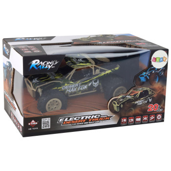 Autko Terenowe Zdalnie Sterowane R/C 1:24 Brązowo-Zielone