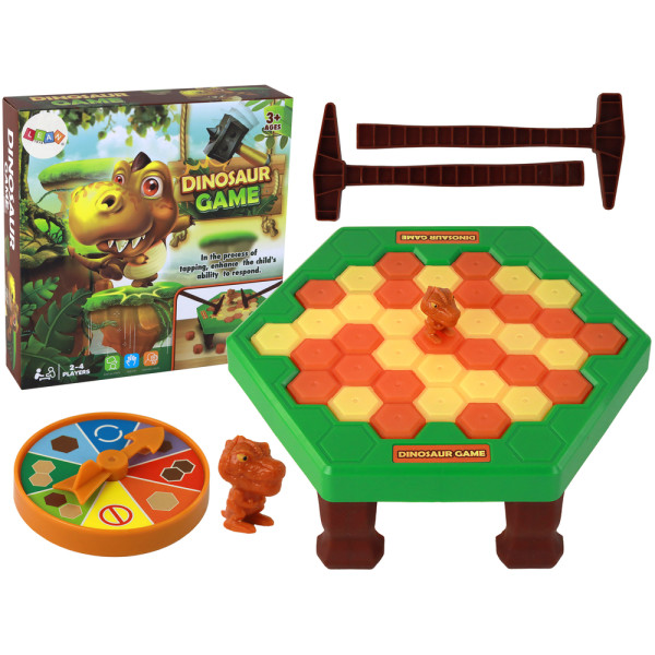 Gra Zręcznościowa Dinozaur W Kłopotach Zbijanie Młotkiem