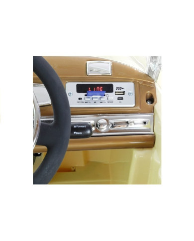 Auto na Akumulator Mercedes 300S Beżowy