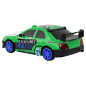 Autko Sportowe Zdalnie Sterowane R/C 1:24 Zielone Wymienne Koła