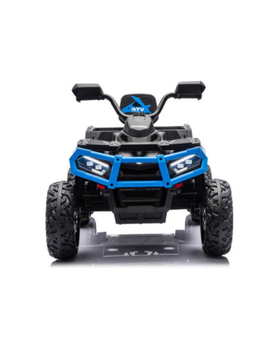 Quad Na Akumulator ATV 6 Kół Z Przyczepką JC606 24V 4x4 Niebieski