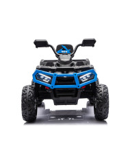 Quad Na Akumulator ATV 6 Kół Z Przyczepką JC606 24V 4x4 Niebieski
