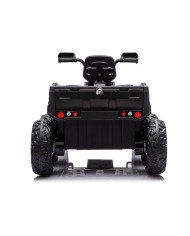 Quad Na Akumulator ATV 6 Kół Z Przyczepką JC606 24V 4x4 Niebieski