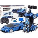 Samochód- Robot Transformacja R/C 1:10 Niebieski Sterowanie Gestami