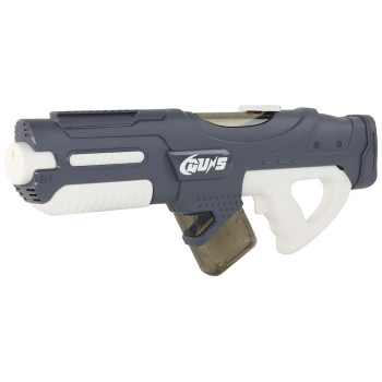 Duży Pistolet Na Wodę Szary 750ml Wodoszczelny Okulary