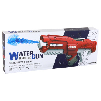 Duży Pistolet Na Wodę Szary 750ml Wodoszczelny Okulary