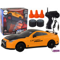 Autko Sportowe Zdalnie Sterowane R/C 1:24 Żółte Wymienne Koła
