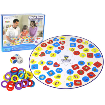 Gra Planszowa Logiczna Na Refleks i Spostrzegawczość