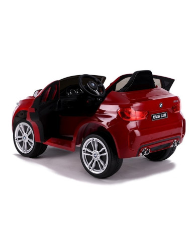 Auto Na Akumulator Nowe BMW X6 SUV Światła LED MP3 Czerowne Lakierowane