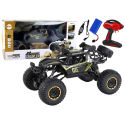 Duże Auto Zdalnie Sterowane W Skali 1:8 Sterowanie 2.4G Czarne