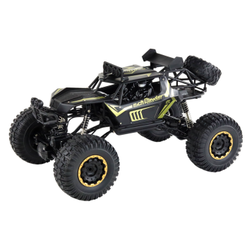 Duże Auto Zdalnie Sterowane W Skali 1:8 Sterowanie 2.4G Czarne