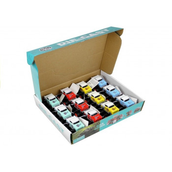 Auto 4x4 Klasyczny Model Na Dużych Kołach 4 Kolory