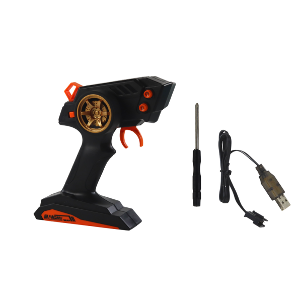 Duże Auto Sportowe Zdalnie Sterowane 1:10 Turkusowo- Czarne