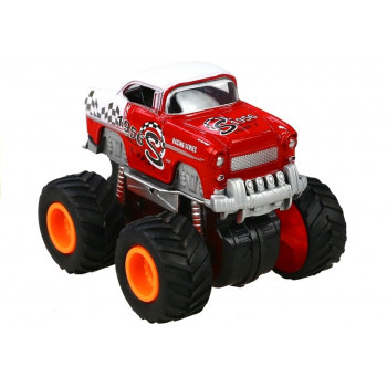 Auto 4x4 Klasyczny Model Na Dużych Kołach 4 Kolory