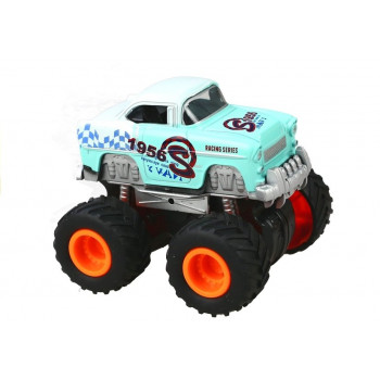 Auto 4x4 Klasyczny Model Na Dużych Kołach 4 Kolory