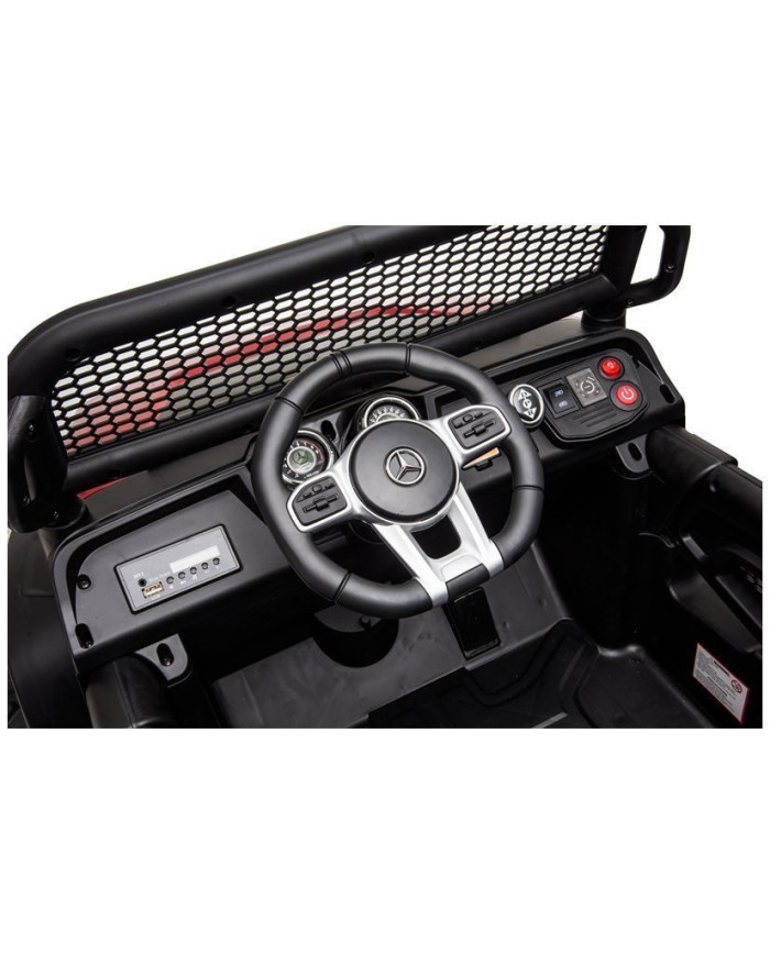 Pojazd na Akumulator Mercedes Unimog S Czarny