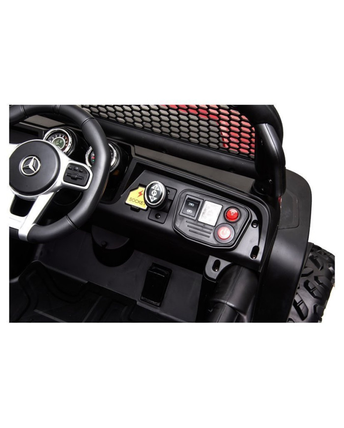 Pojazd na Akumulator Mercedes Unimog S Czarny