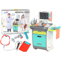 Zestaw Małego Doktora Wózek Lekarski RTG EKG Akcesoria