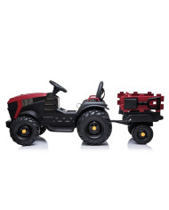 Traktor z Przyczepą Na Akumulator BDM0925 Koła EVA MP3 Czerwony