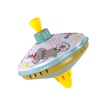 Bączek Metalowy Wirujący Cyrk Zabawka Tradycyjny