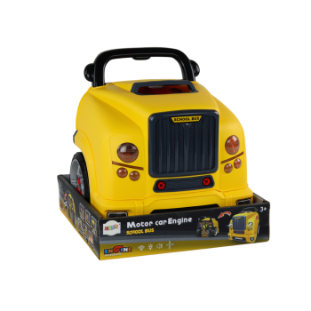 Warsztat Silnik Bus Do Rozkręcania Zestaw Majsterkowicza Żółty