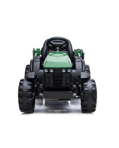Traktor z Przyczepą na akumulator BDM0925 Zielony Wojskowy
