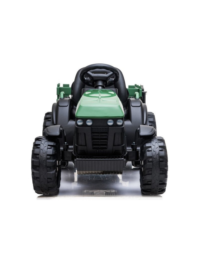Traktor z Przyczepą na akumulator BDM0925 Zielony Wojskowy