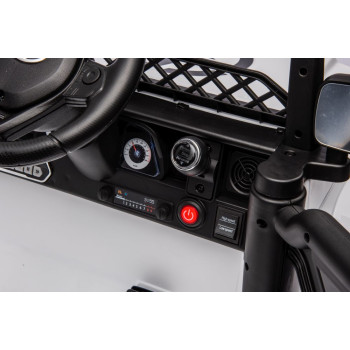 Auto Na Akumulator Toyota FJ Biała 4x4