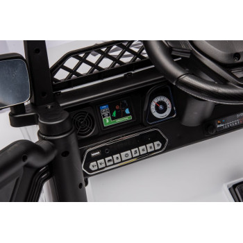 Auto Na Akumulator Toyota FJ Biała 4x4