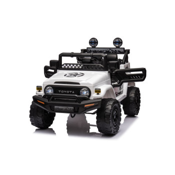 Auto Na Akumulator Toyota FJ Biała 4x4