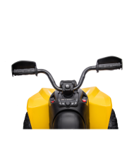 Quad Na Akumulator DK-CA002 4x4 12V10AH Żółty