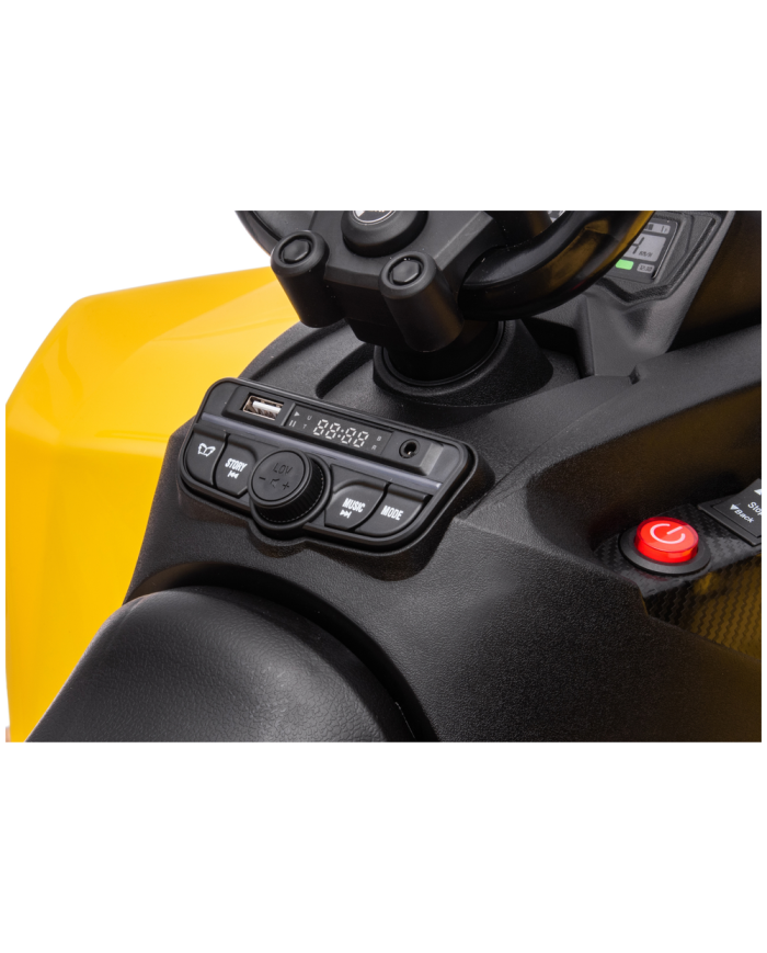 Quad Na Akumulator DK-CA002 4x4 12V10AH Żółty