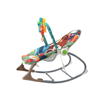 Bujaczek Krzesełko Leżaczek 2w1 Wibracja Dźwięk Lisek