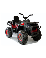Quad na Akumulator XMX607 Światła LED MP3 Czerwony Lakier