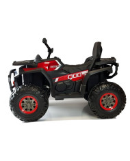 Quad na Akumulator XMX607 Światła LED MP3 Czerwony Lakier