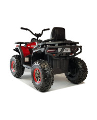 Quad na Akumulator XMX607 Światła LED MP3 Czerwony Lakier
