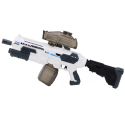 Karabin Pistolet Na Wodę Biały Automat M416 Akumulatorowy