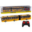 Autobus Szkolny Bus Zdalnie Sterowany Przegubowy RC 1:32 Żółty