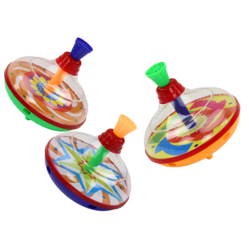 Bączek Dla Dzieci Do Kręcenia Tradycyjny Wirujący 15cm x 14cm 3 Wzory