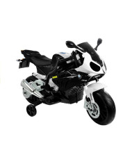 Motor Na Akumulator BMW S1000RR Dla Dzieci Czarny Trójkołowy